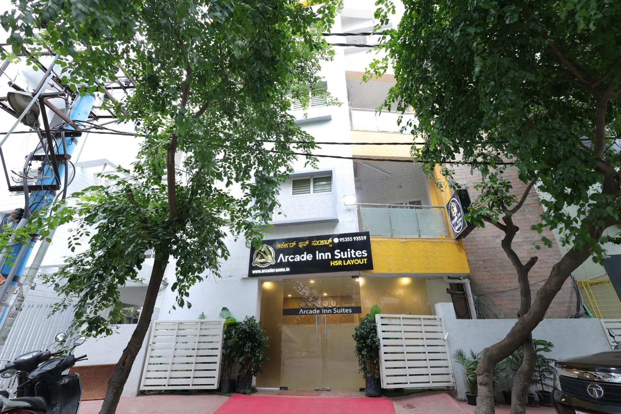 Arcade Inn Suites Bangalore Exterior photo